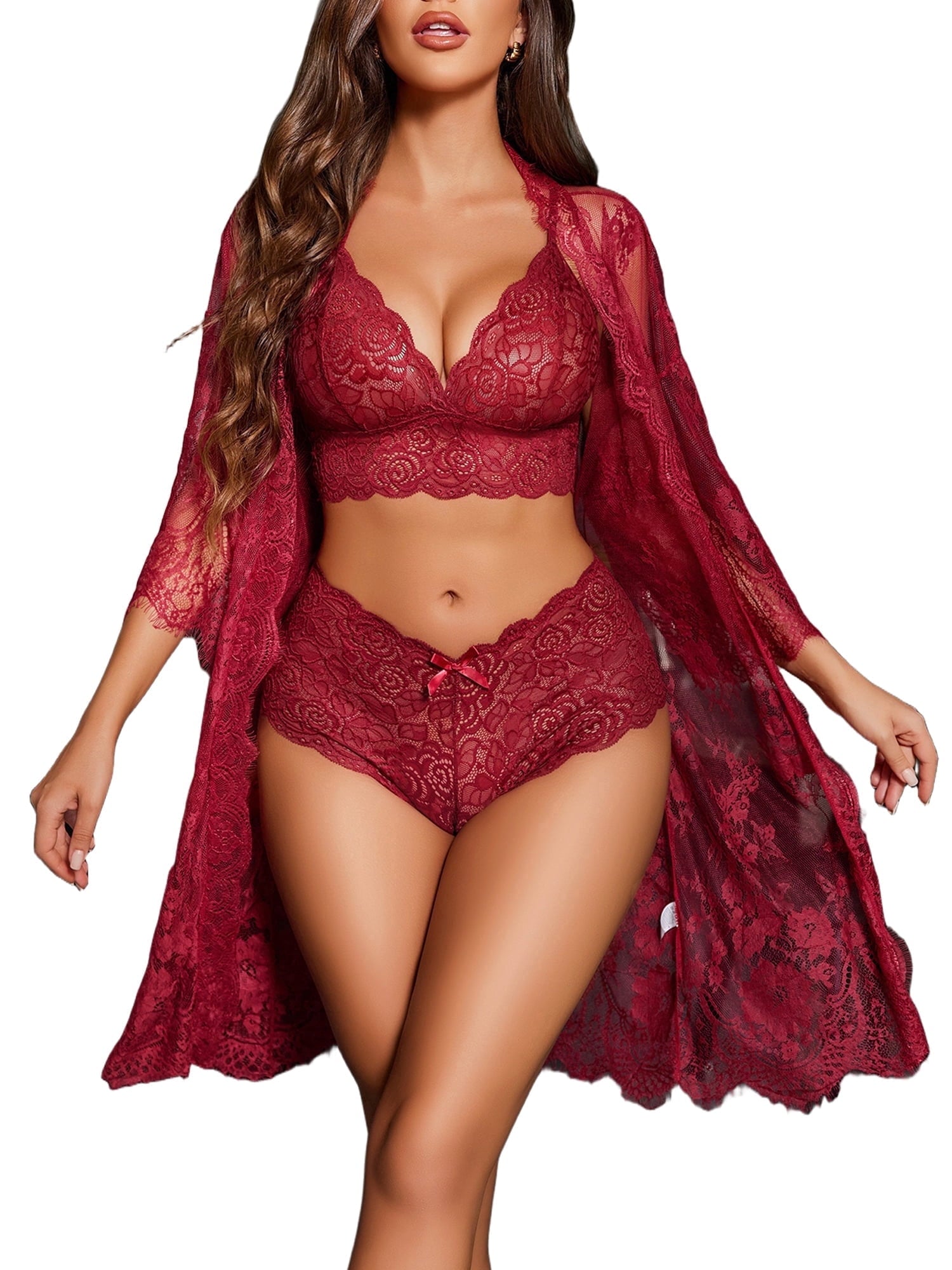 Lace robes,lingerie