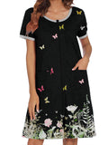 women robes,zipper front robes
